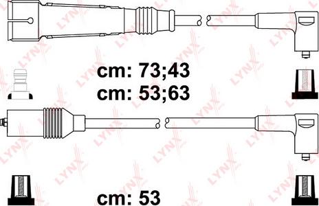 LYNXauto SPC8023 - Alovlanma kabeli dəsti furqanavto.az
