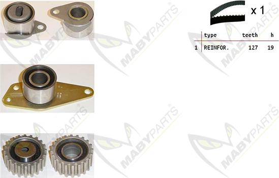 Mabyparts OBK010426 - Vaxt kəməri dəsti furqanavto.az