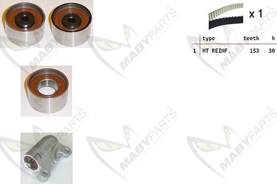 Mabyparts OBK010471 - Vaxt kəməri dəsti furqanavto.az