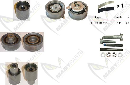 Mabyparts OBK010090 - Vaxt kəməri dəsti furqanavto.az