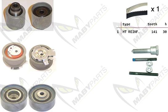 Mabyparts OBK010092 - Vaxt kəməri dəsti furqanavto.az