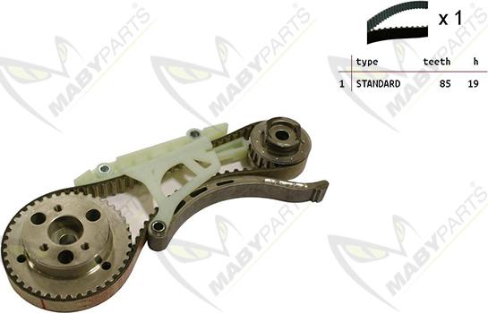 Mabyparts OBK010176 - Vaxt kəməri dəsti furqanavto.az