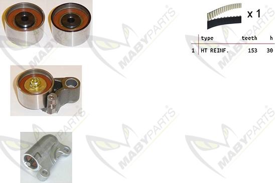 Mabyparts OBK010340 - Vaxt kəməri dəsti furqanavto.az