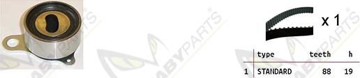 Mabyparts OBK010386 - Vaxt kəməri dəsti furqanavto.az