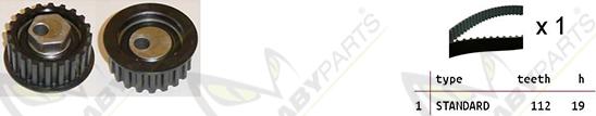 Mabyparts OBK010323 - Vaxt kəməri dəsti furqanavto.az