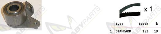 Mabyparts OBK010284 - Vaxt kəməri dəsti furqanavto.az