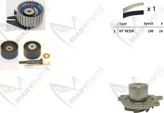 Mabyparts OBKWP0069 - Su Pompası və Vaxt Kəməri Dəsti furqanavto.az