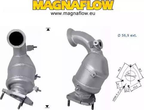 Magnaflow 65815D - Katalitik çevirici furqanavto.az