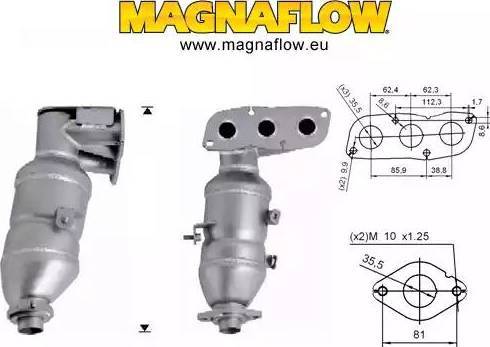 Magnaflow 60914 - Katalitik çevirici furqanavto.az