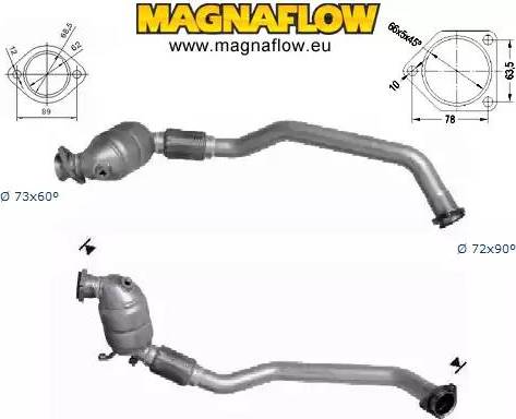 Magnaflow 60606D - Katalitik çevirici furqanavto.az