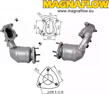 Magnaflow 61805D - Katalitik çevirici furqanavto.az