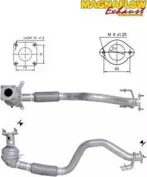 Magnaflow 68804 - Katalitik çevirici furqanavto.az