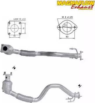 Magnaflow 68801 - Katalitik çevirici furqanavto.az