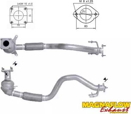 Magnaflow 68810 - Katalitik çevirici furqanavto.az