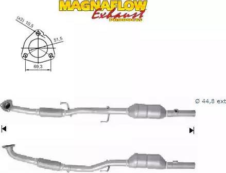 Magnaflow 68813 - Katalitik çevirici furqanavto.az