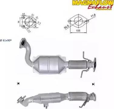 Magnaflow 62504D - Katalitik çevirici furqanavto.az