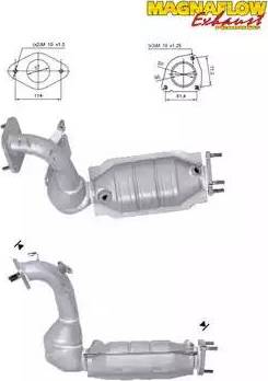 Magnaflow 62503 - Katalitik çevirici furqanavto.az