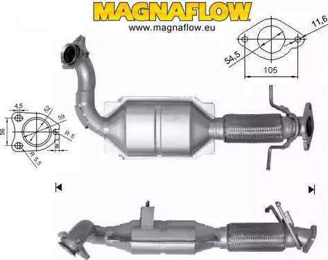 Magnaflow 62507D - Katalitik çevirici furqanavto.az