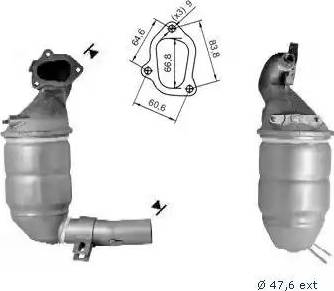 Magnaflow 62519D - Katalitik çevirici furqanavto.az