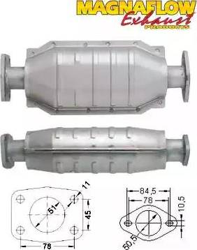 Magnaflow 84106 - Katalitik çevirici furqanavto.az