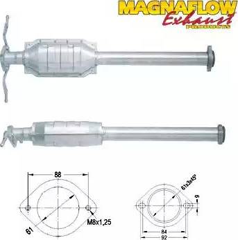 Magnaflow 84313D - Katalitik çevirici furqanavto.az