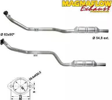 Magnaflow 85057 - Katalitik çevirici furqanavto.az