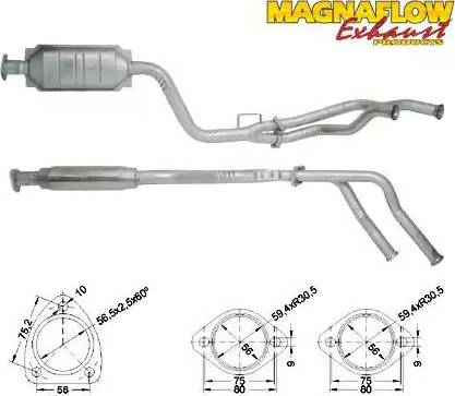 Magnaflow 85038 - Katalitik çevirici furqanavto.az