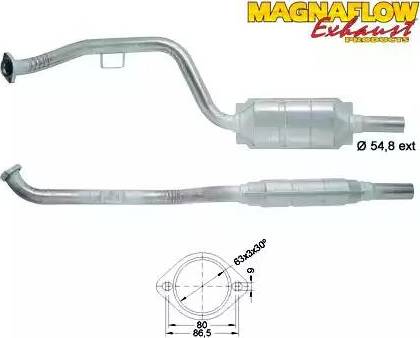 Magnaflow 85024 - Katalitik çevirici furqanavto.az