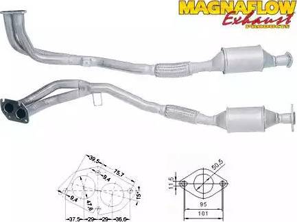 Magnaflow 85837 - Katalitik çevirici furqanavto.az