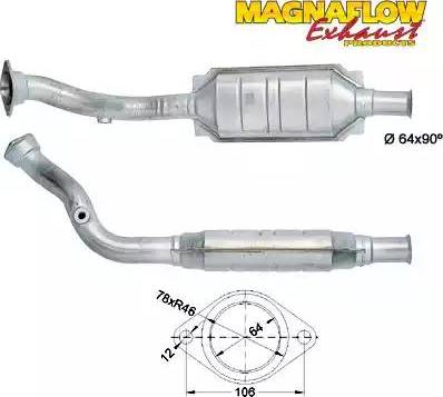 Magnaflow 86053 - Katalitik çevirici furqanavto.az