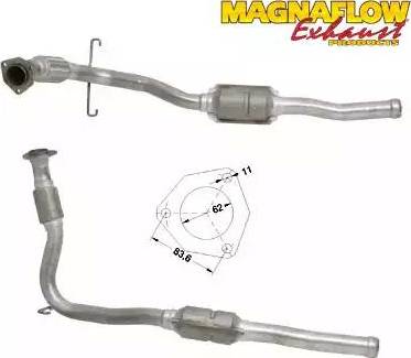 Magnaflow 86829D - Katalitik çevirici furqanavto.az