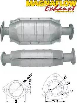 Magnaflow 86710 - Katalitik çevirici furqanavto.az