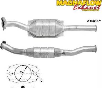 Magnaflow 80961 - Katalitik çevirici furqanavto.az