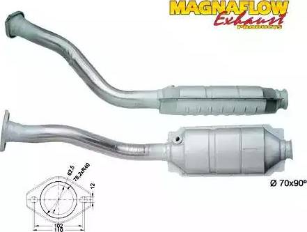 Magnaflow 80938 - Katalitik çevirici furqanavto.az