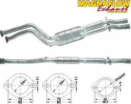 Magnaflow 80668 - Katalitik çevirici furqanavto.az