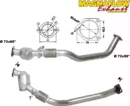 Magnaflow 80680D - Katalitik çevirici furqanavto.az