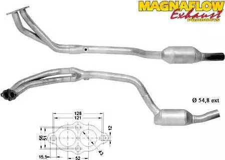 Magnaflow 80679 - Katalitik çevirici furqanavto.az