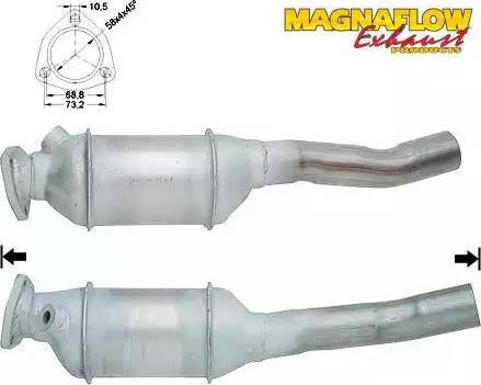 Magnaflow 80214 - Katalitik çevirici furqanavto.az