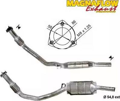 Magnaflow 80274D - Katalitik çevirici furqanavto.az