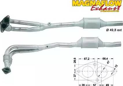 Magnaflow 88812 - Katalitik çevirici furqanavto.az