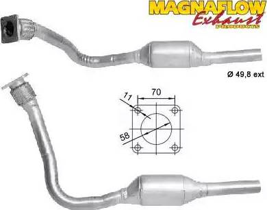 Magnaflow 88834D - Katalitik çevirici furqanavto.az