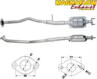 Magnaflow 83418 - Katalitik çevirici furqanavto.az