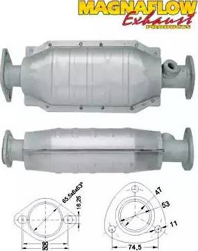 Magnaflow 83 008 - Katalitik çevirici furqanavto.az