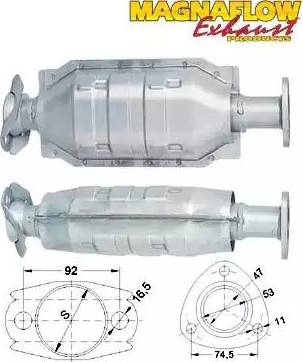 Magnaflow 83010 - Katalitik çevirici furqanavto.az