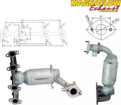 Magnaflow 82561 - Katalitik çevirici furqanavto.az