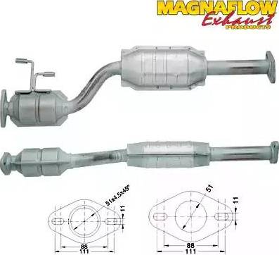 Magnaflow 82518 - Katalitik çevirici furqanavto.az