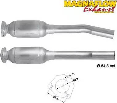 Magnaflow 82581 - Katalitik çevirici furqanavto.az