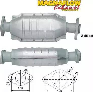 Magnaflow 82524 - Katalitik çevirici furqanavto.az