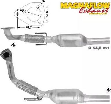 Magnaflow 87043D - Katalitik çevirici furqanavto.az