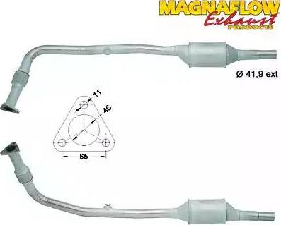 Magnaflow 87008 - Katalitik çevirici furqanavto.az